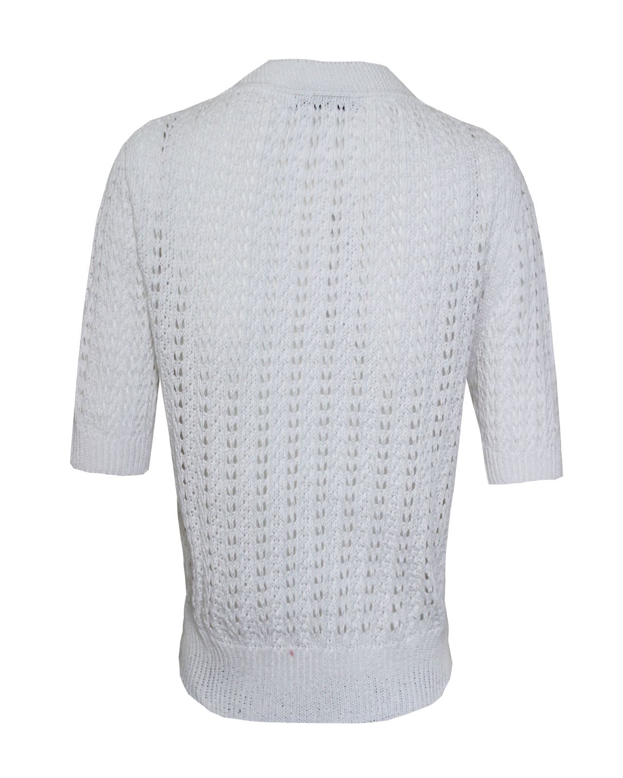 Ladies Womens knitted Short Sleeves Brooched CARDIGAN New Shrug Crop TOP 8-16
