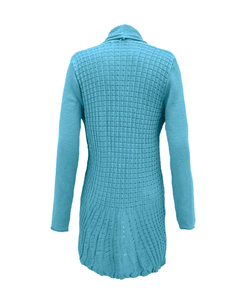 Women's Knitted Boyfriend Open Front Cardigan