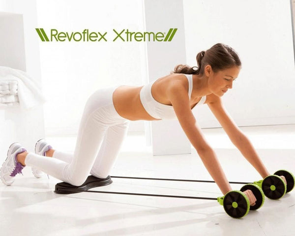 Revoflex Xtreme Abdominal Trainer Resistance Workout Machine Home Gym Exercise