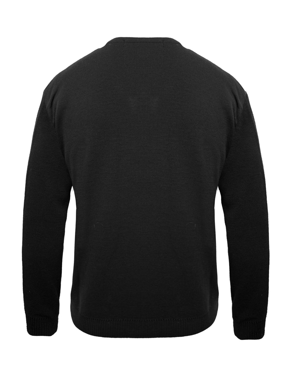 Mens Knitted V Neck Jumper