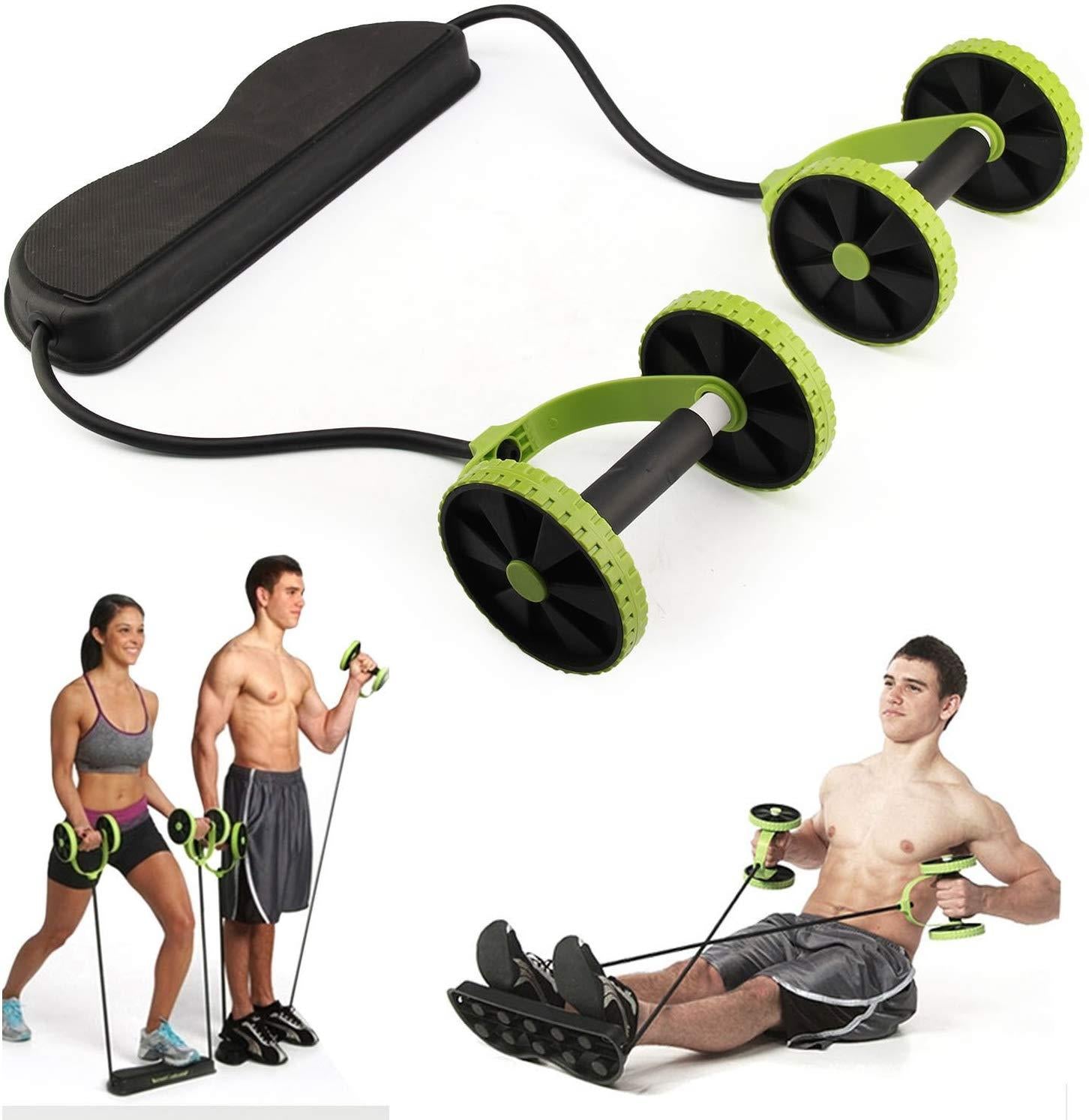 Revoflex Xtreme Abdominal Trainer Resistance Workout Machine Home Gym Exercise