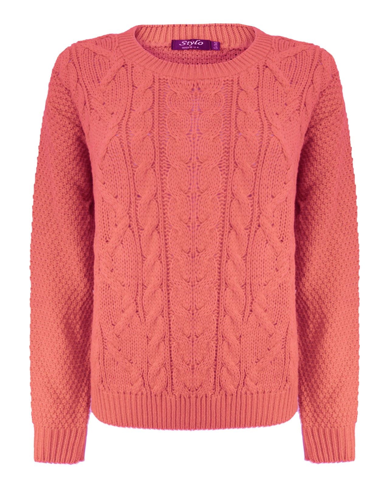 Women Cable Knit Jumper