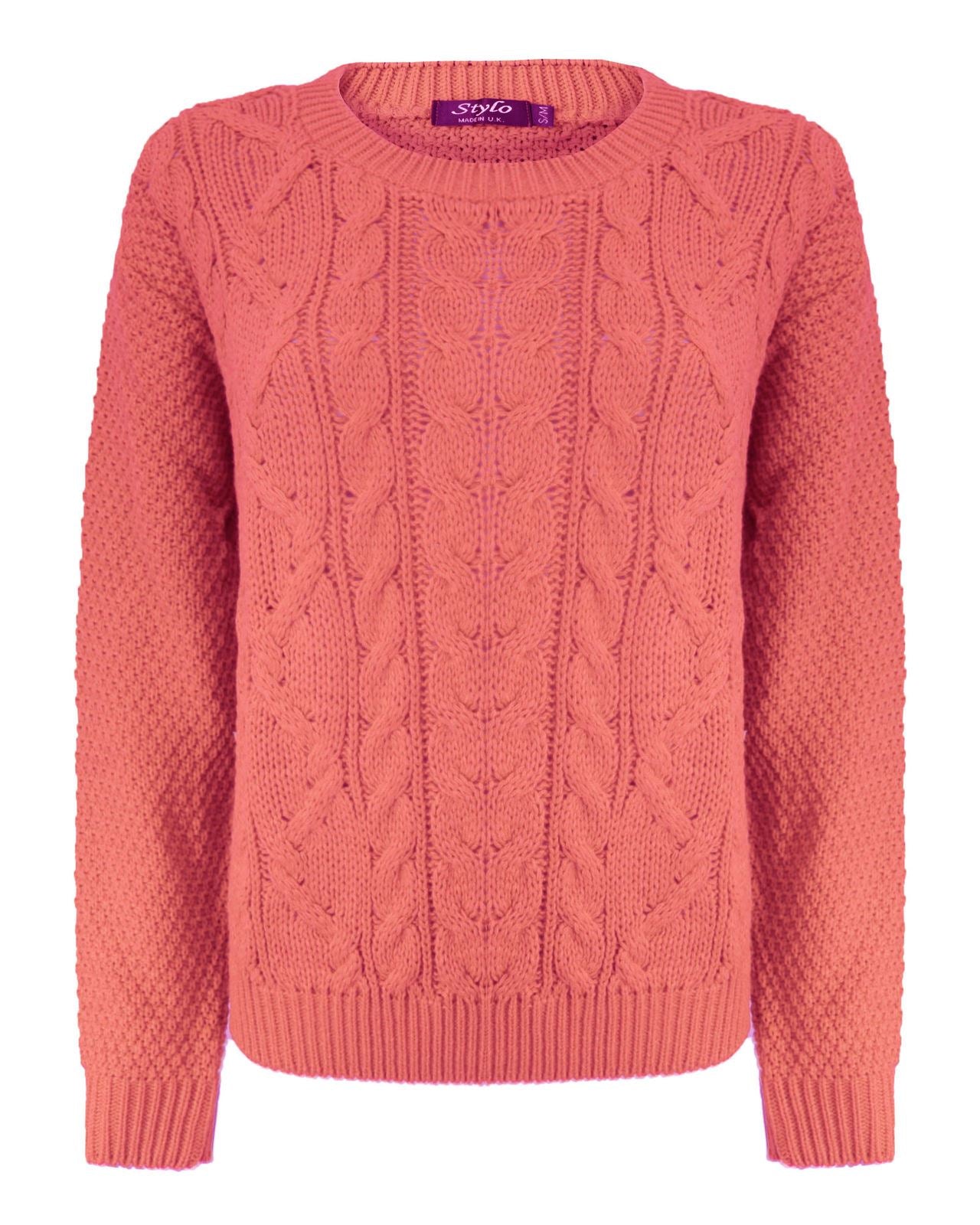 Women Cable Knit Jumper