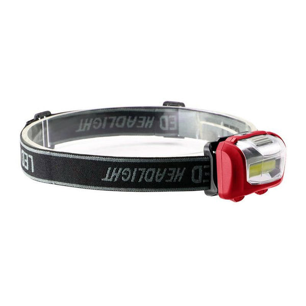 LED Head Light Mini Headlamp Bright Outside Camping Fishing Flashlight COB 3W