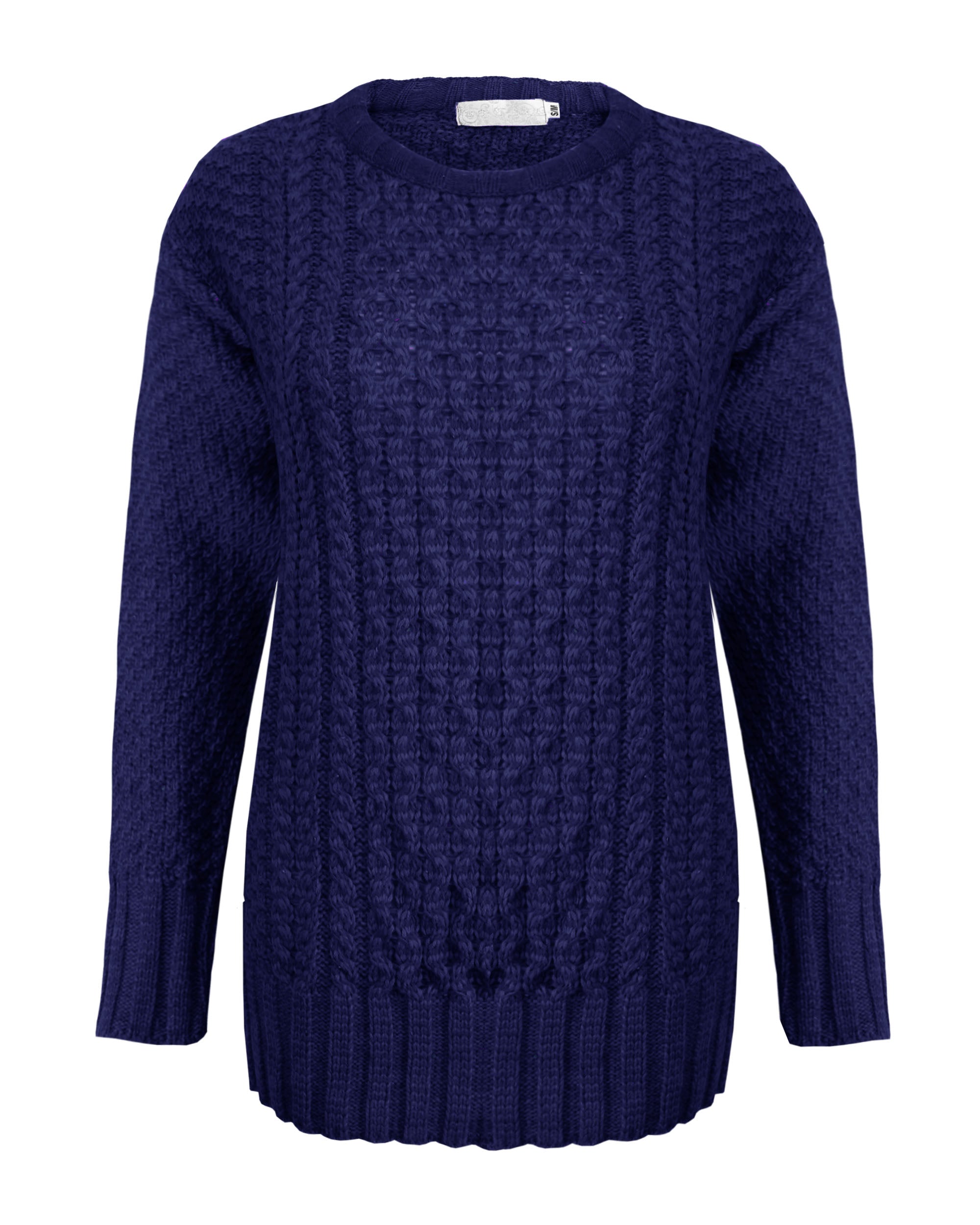 LADIES CABLE KNIT JUMPER