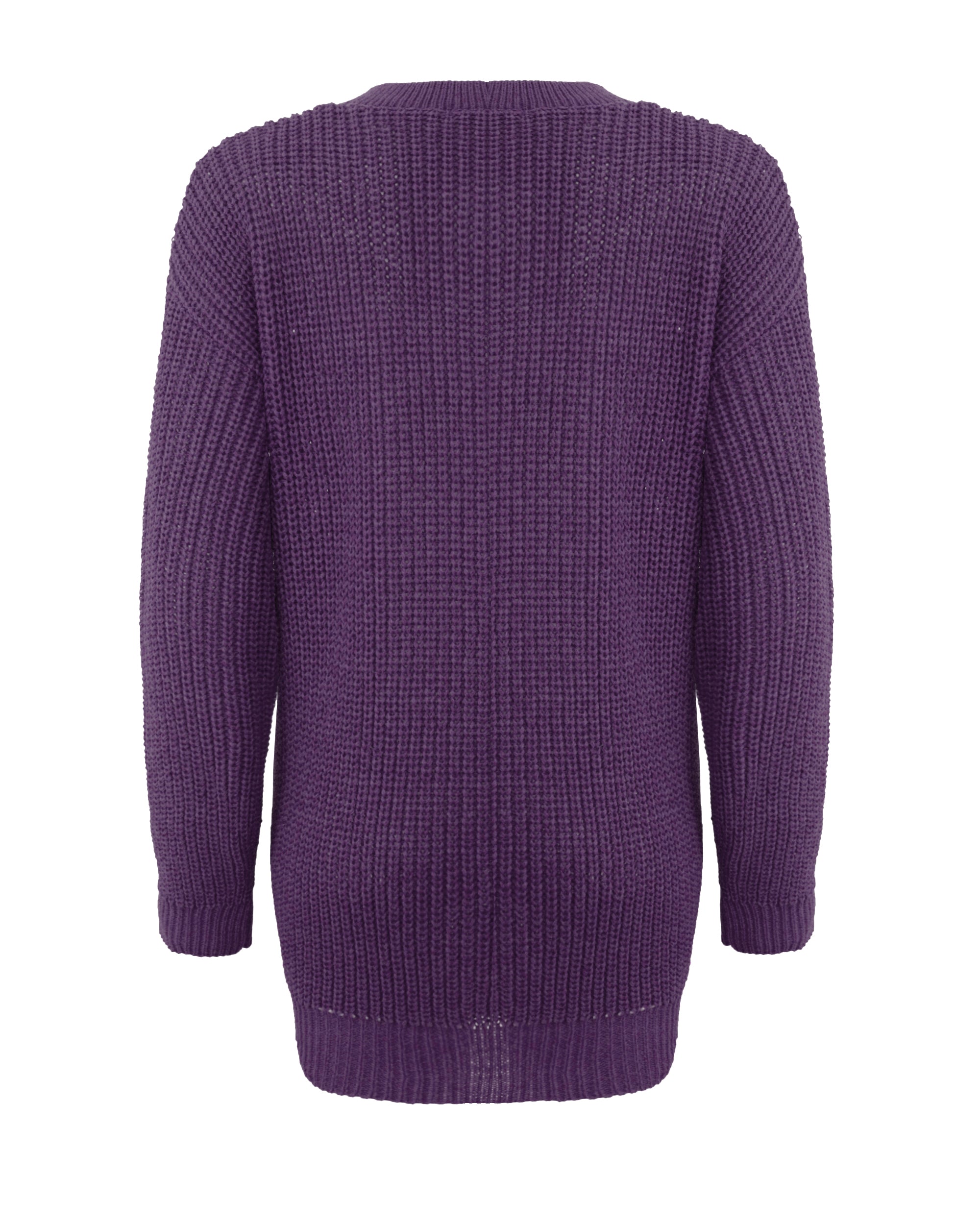 Purple Baggy Jumper