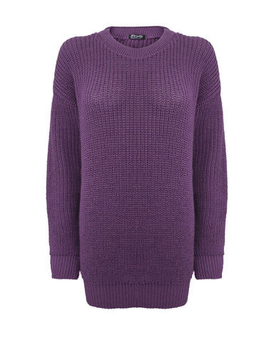 Purple Baggy Jumper