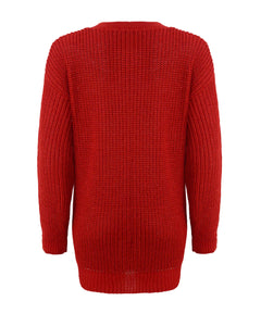 Red Baggy Jumper