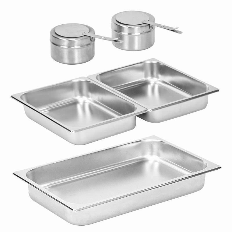 Double Compartment Chafing Dish