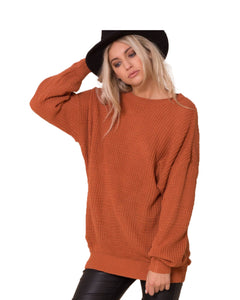 Rust Baggy Jumper